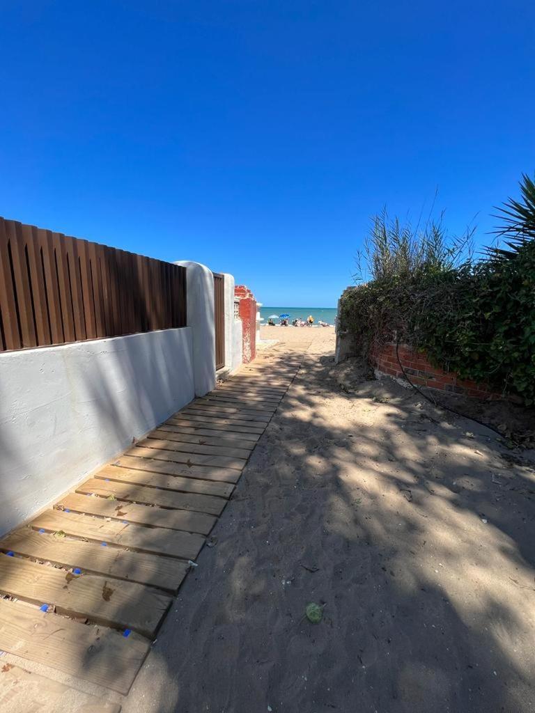 Chalet Denia Playa Primera Linea Экстерьер фото