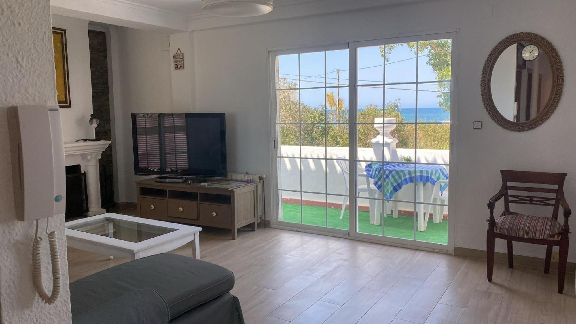 Chalet Denia Playa Primera Linea Экстерьер фото