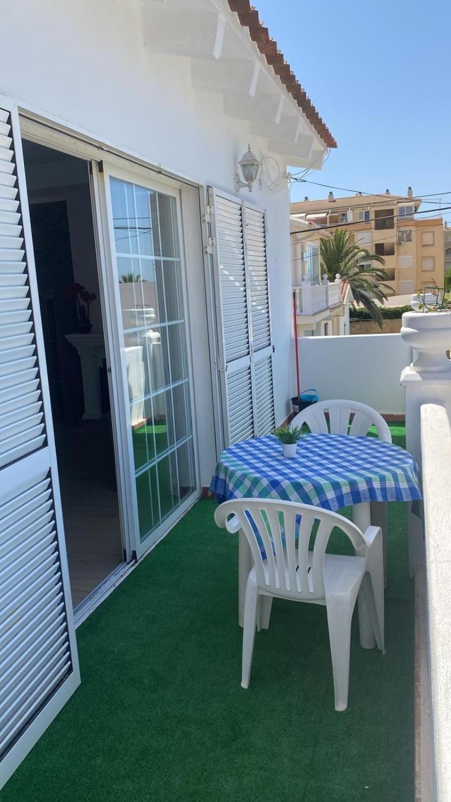 Chalet Denia Playa Primera Linea Экстерьер фото